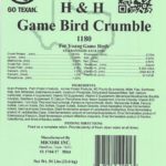 Game Bird Crumble Tag